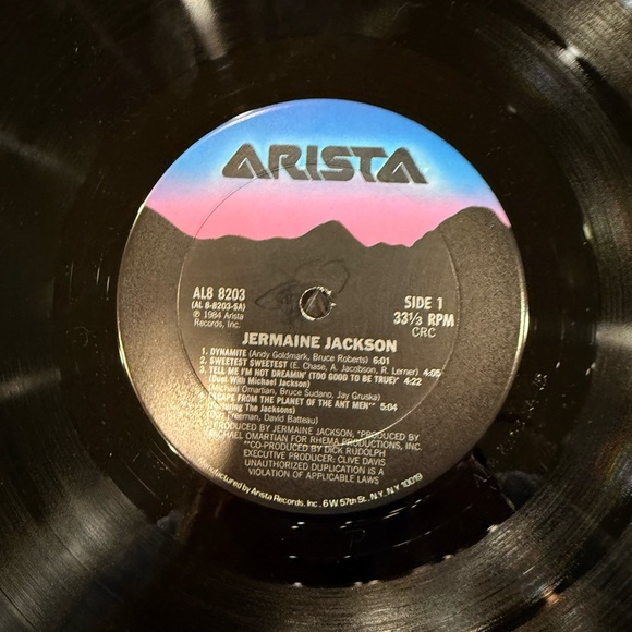 Jermaine Jackson Vinyl Record - Black Cover - Picture 7 of 7